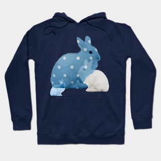 Blue Bunny Hoodie